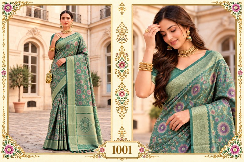 Najrana Vol 1 By Bunawat Banarasi Silk Saree 